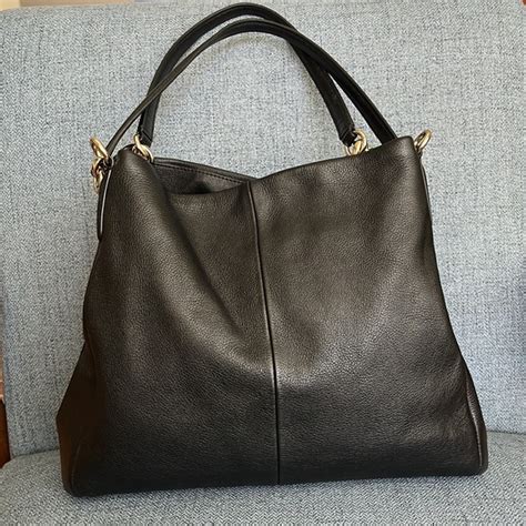 Coach Bags Coach Pebble Leather Phoebe Shoulder Bag Handbag F35723