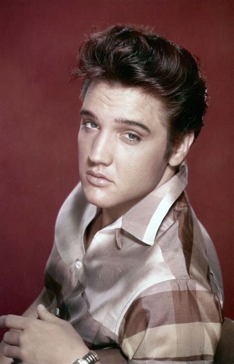 He is most acknowledged for his contribution to the rock and roll genre of western music. Young Elvis Presley Poster | Elvis presley pictures, Elvis ...