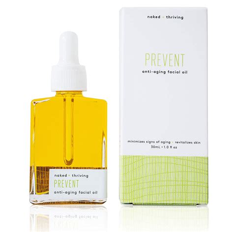 Naked Thriving Prevent Anti Aging Facial Oil Organic