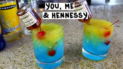 You Me And Hennessy Tipsy Bartender Hennessy Cocktails Tipsy Bartender Creative Alcoholic
