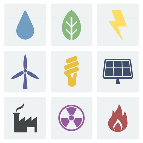 Free Stock Photo Of Various Renewable Energy Symbols Download Free