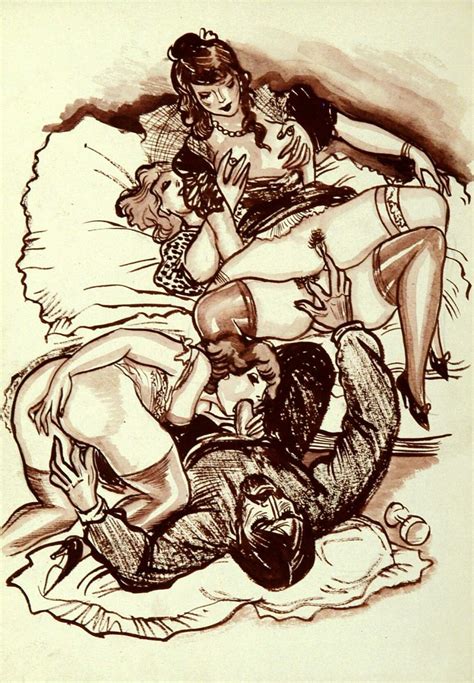 Nude and erotic art Szekély Alexander 5 erotic scenes