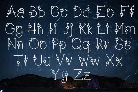 Startastic Hand Lettered Star Font 253914 Summer Font Bundles