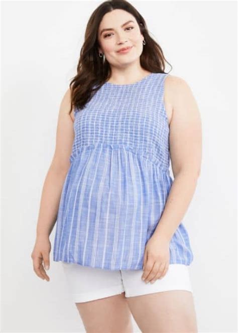 Adorable Plus Size Maternity Summer Styles From Motherhood Maternity