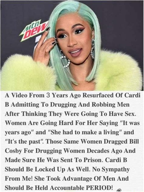 A Video From 3 Years Ago Resurfaced Of Cardi B Admitting To Drugging