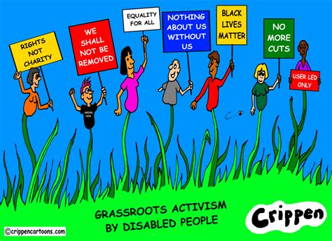 Crippen And The Call For Grassroots Activism Disability Arts Online