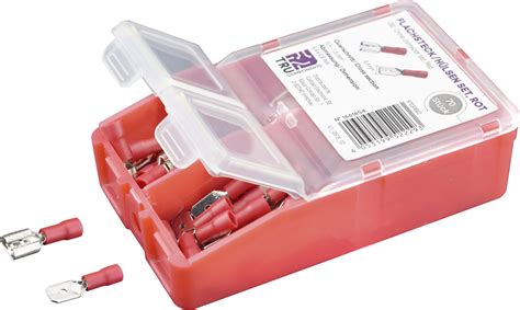 Assortiment De Cosses Sertir Mm Mm Rouge Tru Components