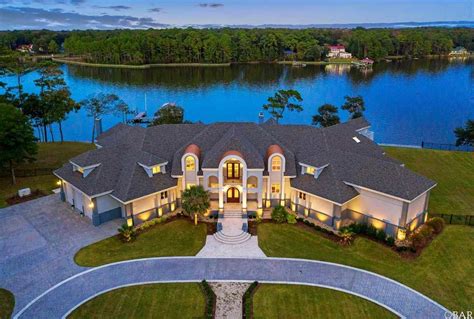 14000 Square Foot Waterfront Mansion In Kitty Hawk Nc The American