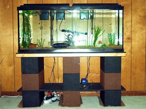 37 Diy Aquarium Stands For Various Sizes Of Fish Tanks Home And