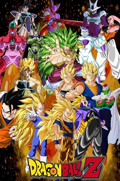 M recommended for mature audiences 15 years and over. Custom Canvas Dragon Ball Poster Dragon Ball Z Wall Stickers Goku Super Saiyan Mural Anime ...
