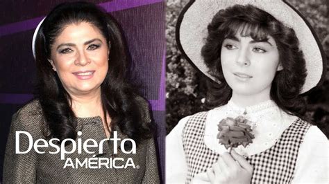 Victoria Ruffo Recuerda Cómo Consiguió Su Primera Telenovela Hace Casi 40 Años Youtube