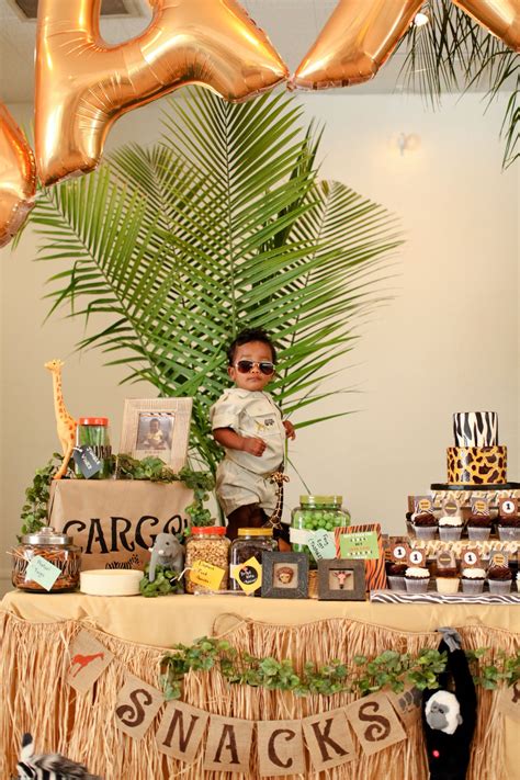 Tom sawyer whitewashed the fence. The birthday boy dressed up in his safari outfit! | Wild ...