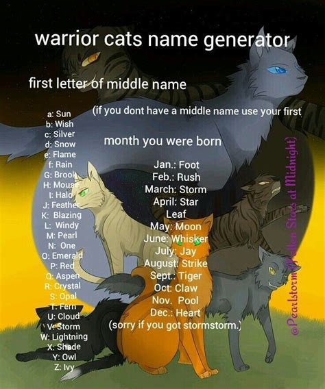 blazing whisker warrior cat names
