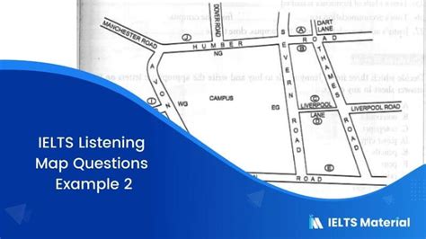 Ielts Listening Complete The Map 1 Youtube