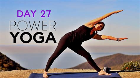 Power Yoga For Beginners 20 Minute Workout Day 27 Fightmaster Yoga