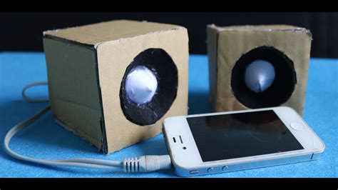 How To Make A Speaker Out Of Cardboard Box