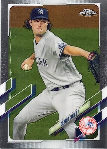 2021 Topps Chrome 80 Gerrit Cole Trading Card Database