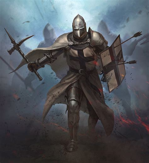 ArtStation - Teutonic Knight, Catalin Lartist