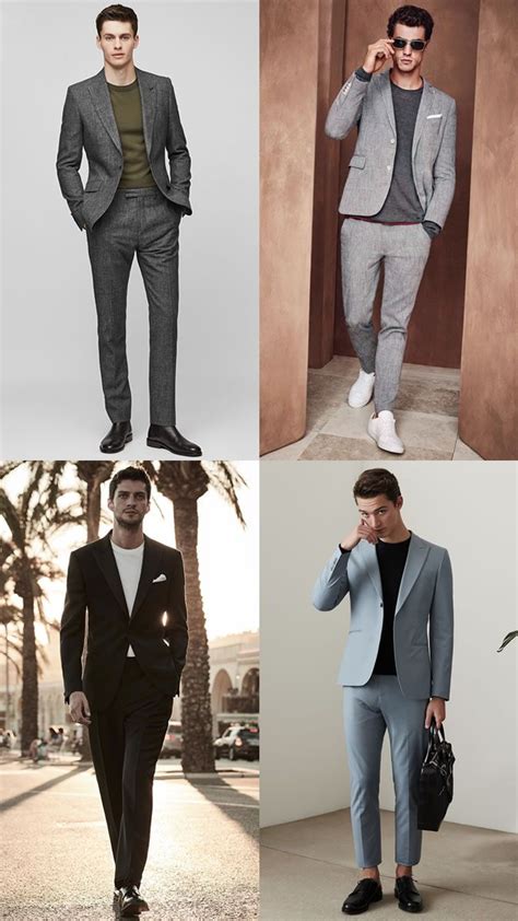 9 Fresh Ways To Wear A Suit Fashionbeans Casual Suit Look Mens