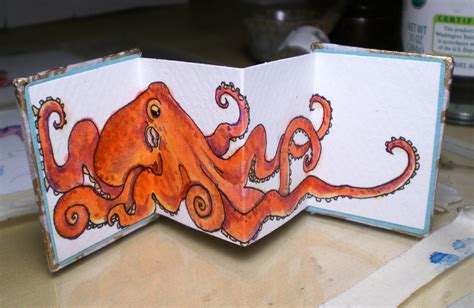 Octopus drawing sequence - Ruth Bleakley's Studio