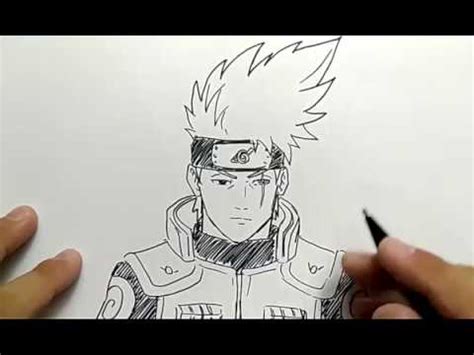 Sebelum masuk ke bagian tutorial gambarnya, saya akan kasih sedikit gambaran sedikit. cara menggambar wajah kakashi guru naruto tanpa masker ...