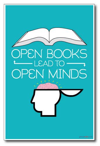 Posterenvy Open Books Lead To Open Minds New Classroom Motivational