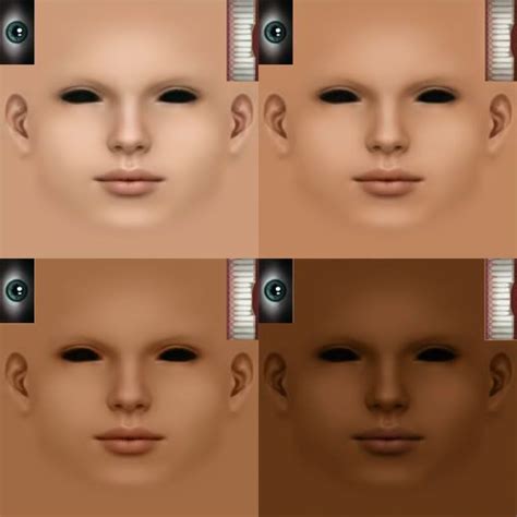 Sims 2 Skin Default Replacement Skin Bhy