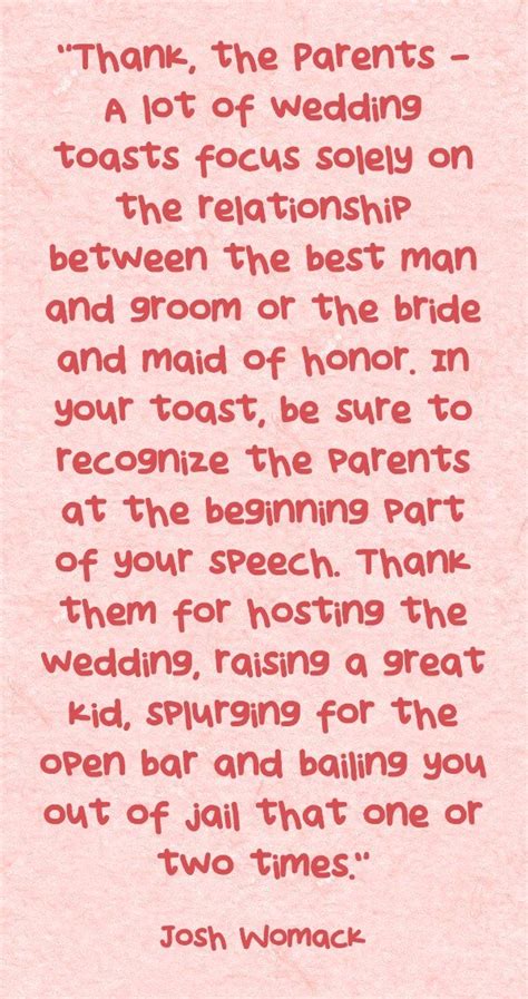 The quotes you choose should have meaning to both. Daily Dose of Wedding Wisdom | Maid of honor speech ...
