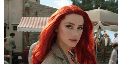 Amber Heard In Aquaman Orange Hair Trend In Hollywood Popsugar