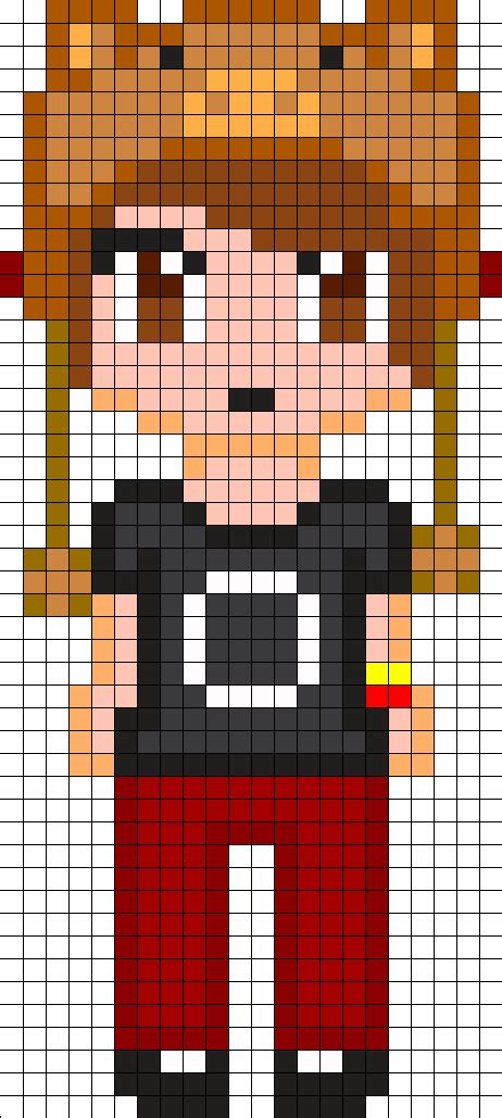 Pixel Dan Perler Bead Pattern Bead Sprites Misc Fuse Bead Patterns