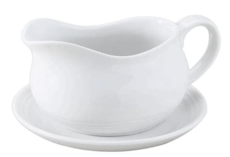 Hic White Porcelain Gravy Boat With Saucer Nt750 For Sale Online