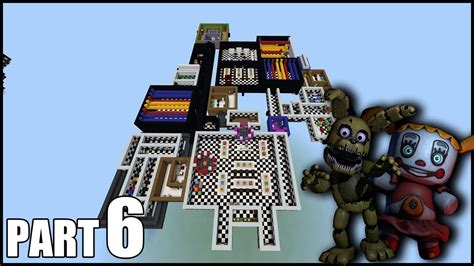 How To Build Fnaf Help Wanted In Minecraft Part 6 Youtube
