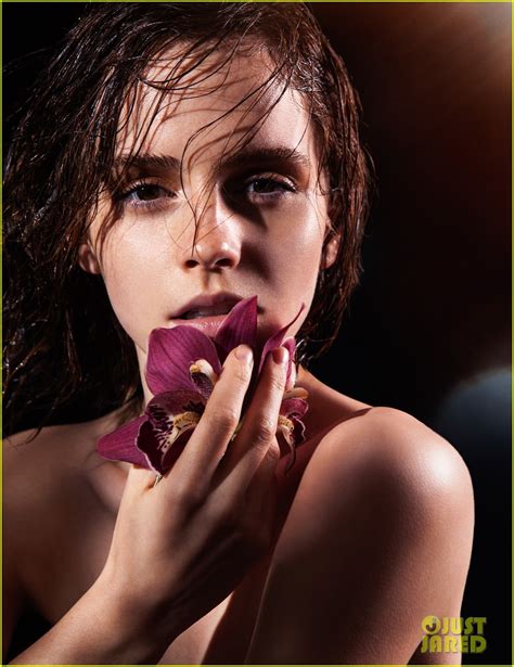 Emma Watson Topless For Global Green USA Natural Beauty Photo