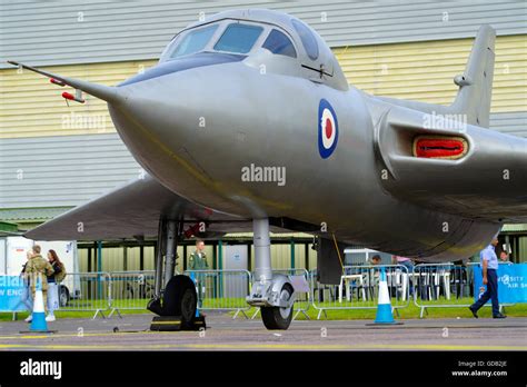 Avro 707c Wz744 Delta Wing Research Aircraft Raf Museum Cosford Stock