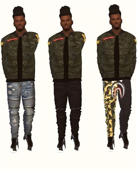 Male Jeans By Kiegross Sims 4 Male Clothes Sims 4 Men Clothing Sims