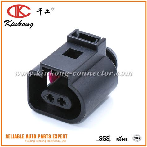 2 Pin Female Plug Pigtail Housing Connector For Vw Audi 1j0 973 702