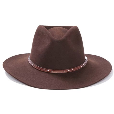 Stetson Mens Pawnee 5x Quality Fur Felt Cowboy Western Hat All