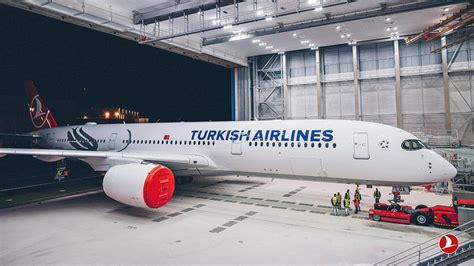 Turkish Airlines First Airbus A350 900 Has Been Painted Aeronews Global