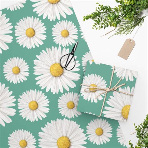 Oopsie Daisy Wrapping Paper Etsy