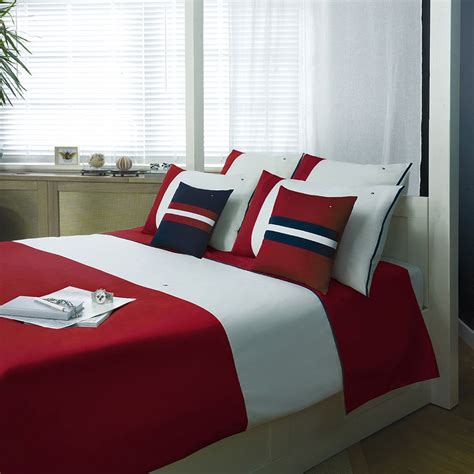 Macy's deal tommy hilfiger bath towels only $4.99. Discover the Tommy Hilfiger Red Colour Block Duvet Cover ...