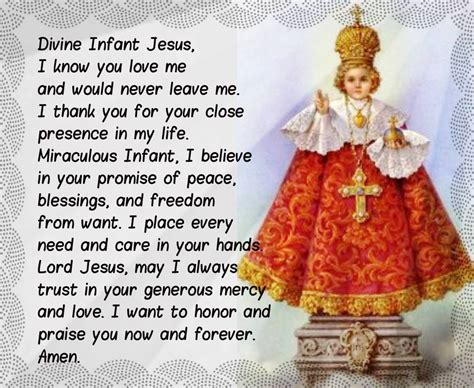 Divine Infant Jesus | Divine infant jesus, Divine infant 