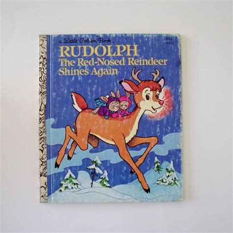 Rudolph The Red Nosed Reindeer Shines By Myforgottentreasures