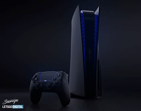Así Luciría Una Playstation 5 Black Edition Frente A La Xbox Series X