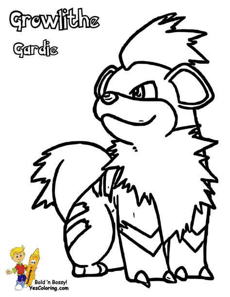 Arcanine Coloring Pages Coloring Home