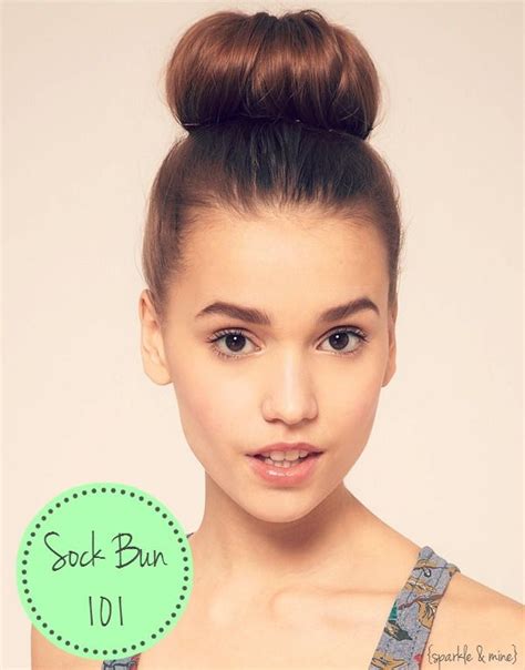 tips and tricks for creating the perfect sock bun that everyone has been talking about this