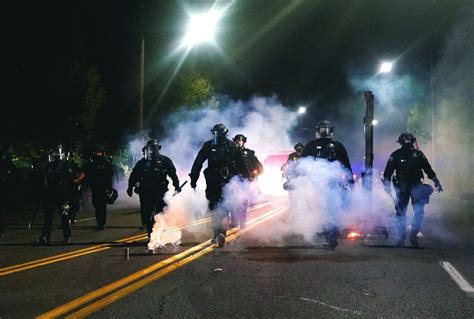 So Much Tear Gas Has Been Sprayed On Portland Protesters That Officials Fear Its Polluted The