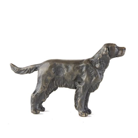 This is the new ebay. Bronze Dog Sculpture: Standing Cocker Spaniel by Sue Maclaurin