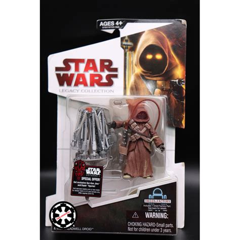 Jawa And Wed Treadwell Tatooine Scavenger Star Wars Legacy Collection 2009