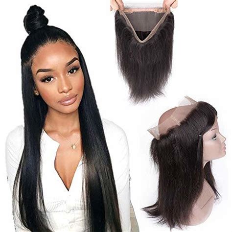 360 Lace Frontal Closure Brazilian Straight Hair 360 Frontal Closure China 360 Lace Frontal