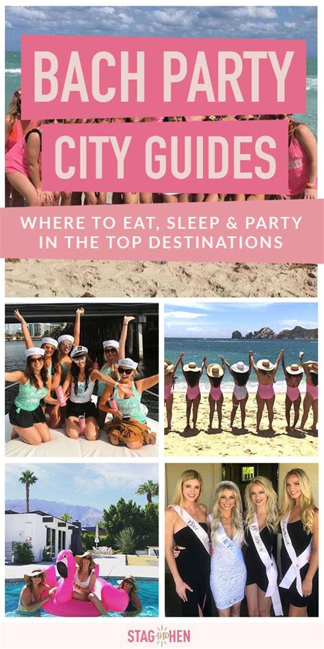 The Best Bachelorette Party City Guides Stag And Hen Bachelorette